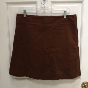 J.crew mini skirt in corduroy